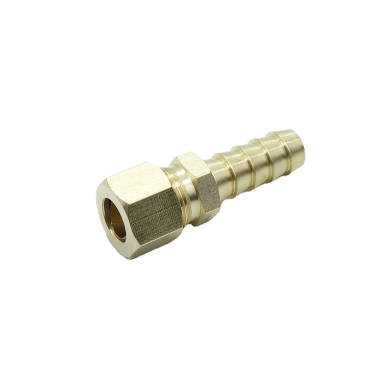 Brass Compression Barb Fitting