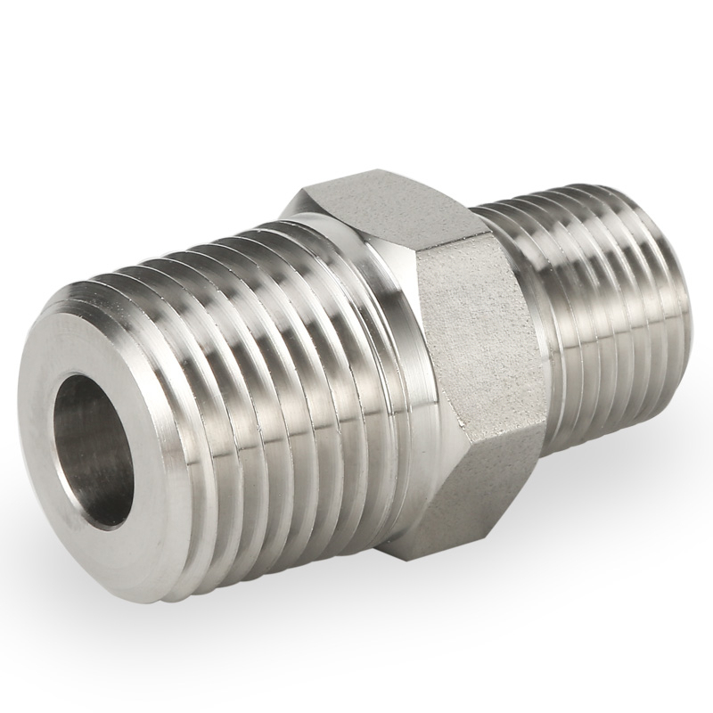 SS316 Pipe Fitting Reducing Hex Nipple