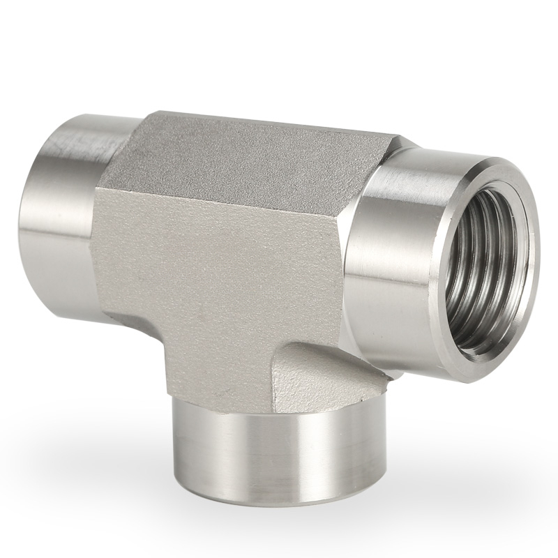 SS316 Pipe Fitting Female Tee