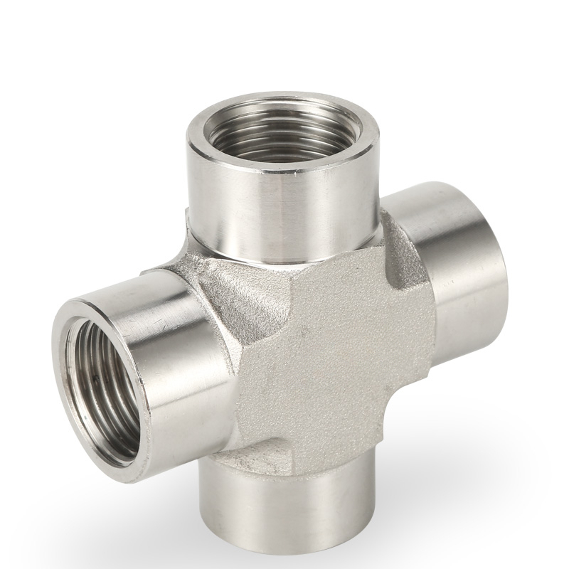 SS316 Pipe Fitting Cross