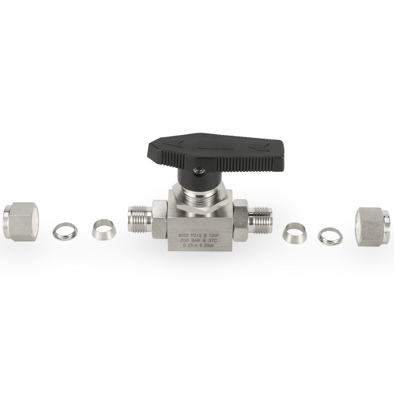 SS316 BV1 Compression Ball Valve