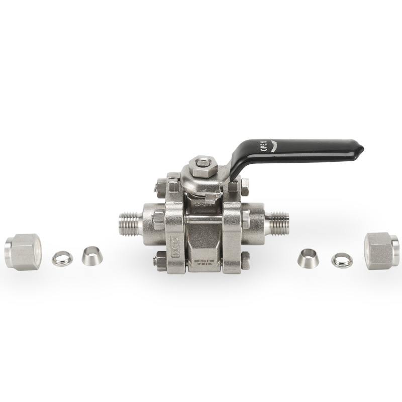 3-Piece Compression Ball Valve