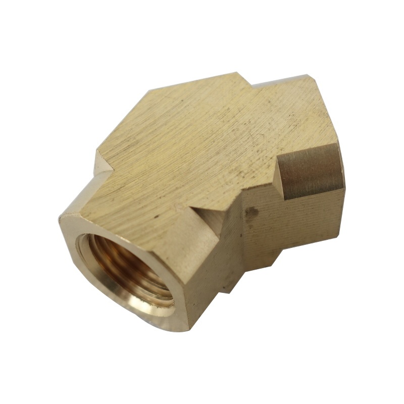 Brass Pipe Fitting 45 Degree Female elbow