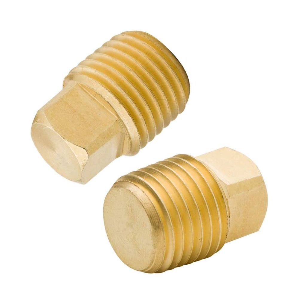 Brass Square Head Pipe Plug