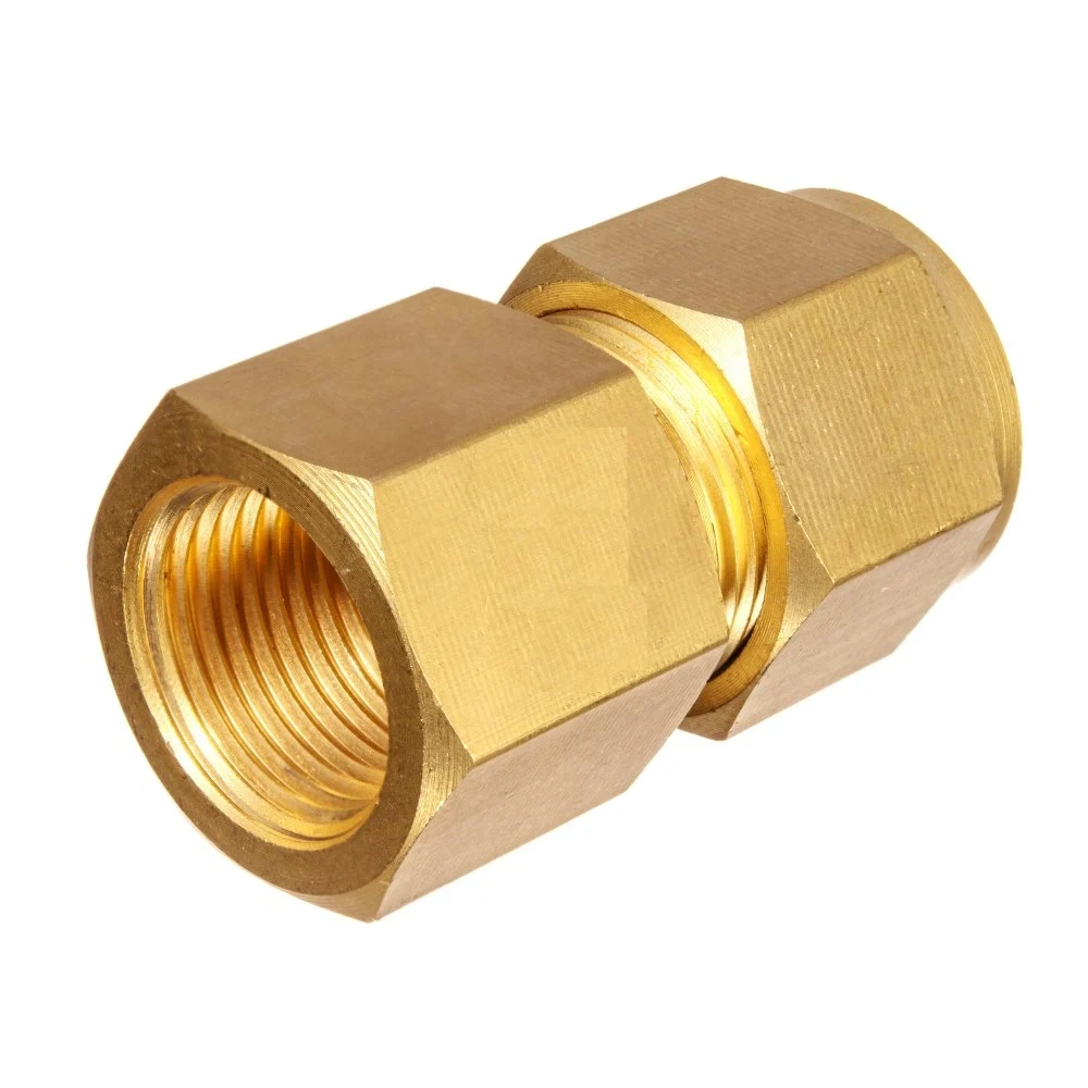 Brass Compression Fitting Female Connector
