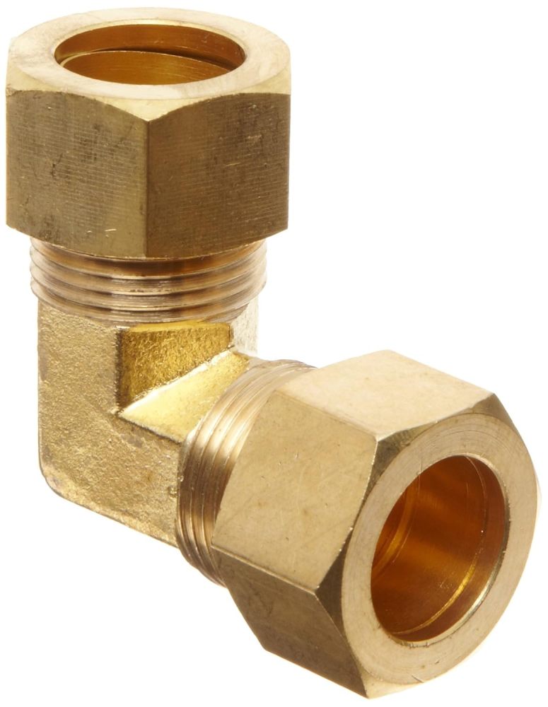 Brass Compression Fitting Union Elbow