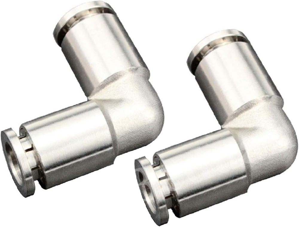 Nickel Plated Brass Push Fitting Union Elbow