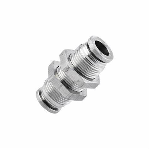 SS316 Push Fitting Bulkhead Union