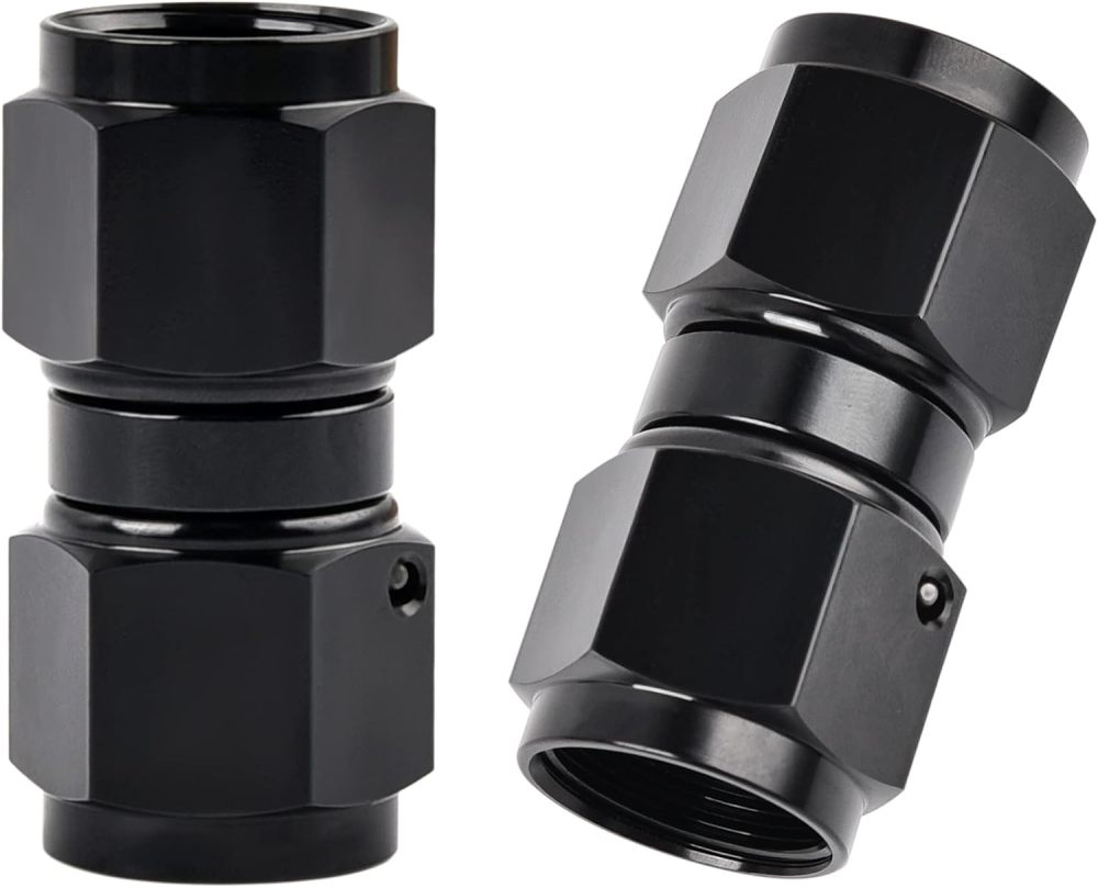 AN Female to AN Female Straight Swivel  Fitting Adapter