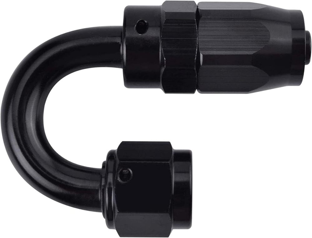 AN Hose End Fitting 180 Degree Swivel for CPE Braided Hose
