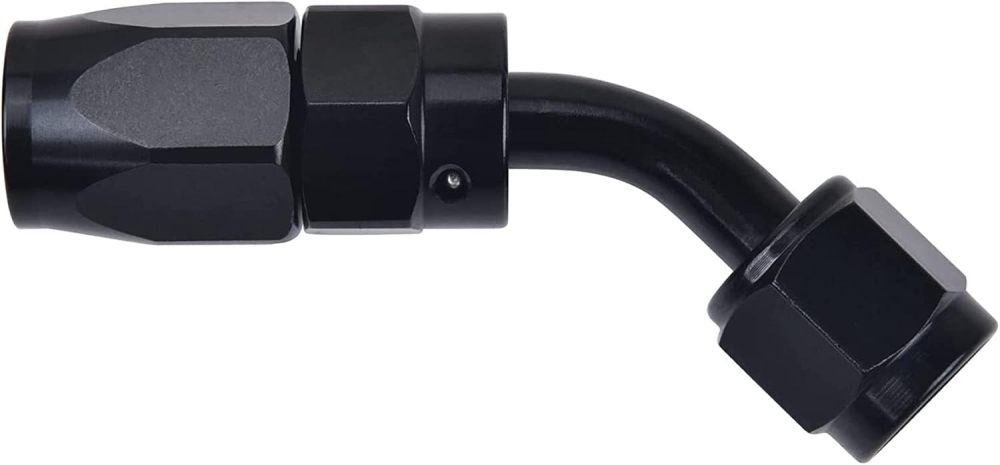 AN Hose End Fitting 45 Degree Swivel for CPE Braided Hose