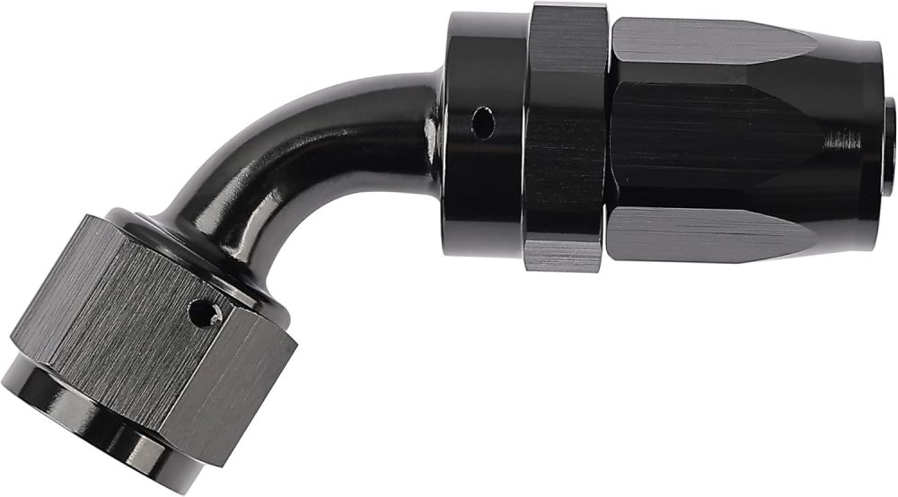 AN Hose End Fitting 60 Degree Swivel for CPE Braided Fuel Hose