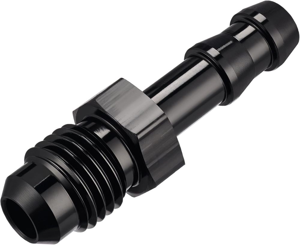 AN Male to Barb Fitting Adapter Aluminum