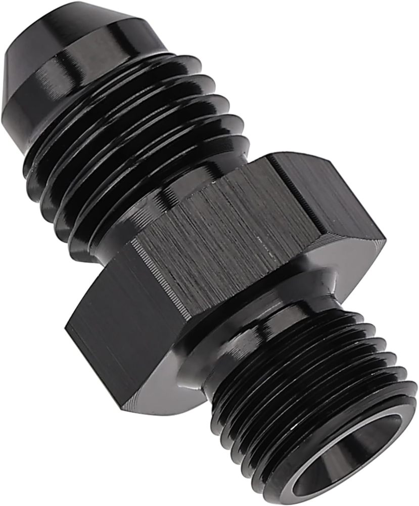 AN Male to BSP Fitting Adapter Straight Aluminum