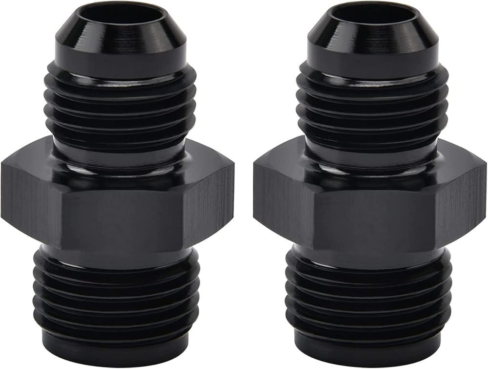 AN Male to  Inverted Flare Thread Fitting Adapter Straight