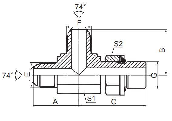 JIC MALE / JIC MALE / METRIC MAIL O-RING
