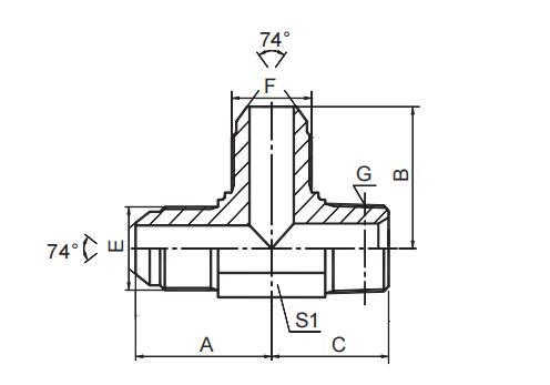 JIC MALE / JIC MALE / BSPT MALE