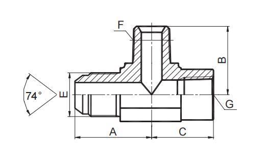 JIC MALE / NPT  MALE / NPT FEMALE
