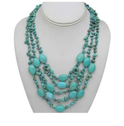 Bubble Necklace, Statement Jewelry, Chunky Necklace, Bib Necklace(Fn0578)