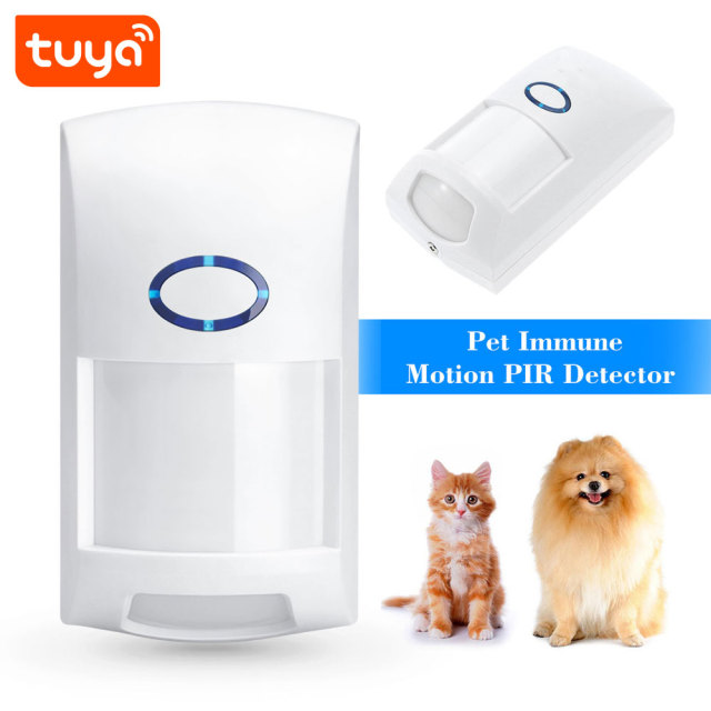 Tuya Smart Life Wall Mount PIR Sensor with Pet Immunity