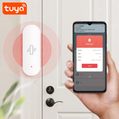 Tuya Smart WiFi Vibration Sensor with 130dB Alarm & Instant Alerts