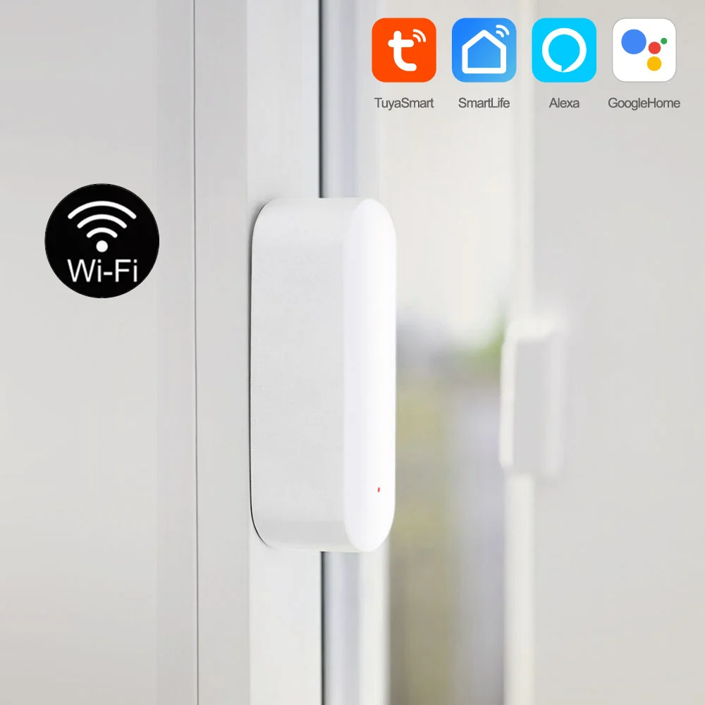 Tuya Smart WiFi Magnetic Door Sensor &ndash; Remote Monitoring & Home Security
