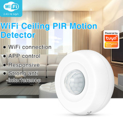 Tuya Smart WiFi Ceiling Motion PIR Sensor – 360° Detection & App Alerts