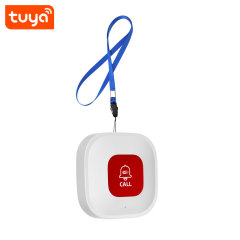 Tuya Smart WiFi SOS Button – Instant App Notifications, WiFi 6, Works with Tuya Ecosystem. Protect Your Family