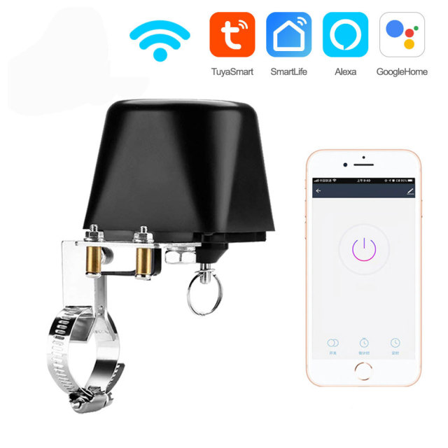 Tuya Smart WiFi Manipulator – Auto Gas/Water Shut - off, Voice/App Control, Home Safety Valve