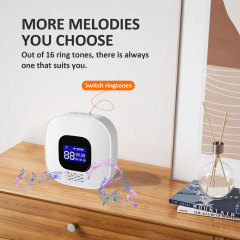 Tuya Smart WiFi Caregiver Pager – SOS Alarm System, 16 Ringtones, LCD Display. For Nursing Homes/Family Care