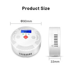 Tuya Smart WiFi CO Detector – Real - Time Monitoring, LCD Display, High - Decibel Alarm for Home Safety