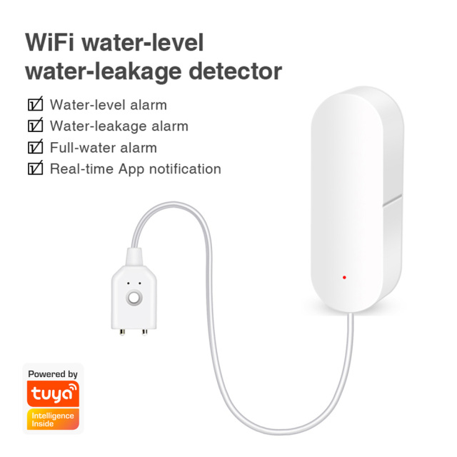 Tuya Smart WiFi Water Flood Sensor – Prevent Water Damage for Home & Business