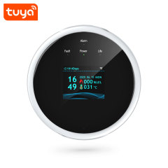 Tuya Smart WiFi Gas Sensor: LCD Display, Gas & Heat Alerts, App Notifications, Works with Tuya