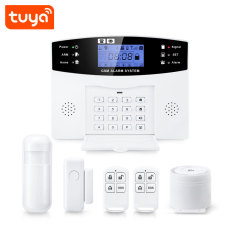 Tuya Smart WiFi GSM Home Alarm System - 200 Wireless & 8 Wired Zones, APP Control, 2G/4G Options