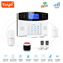 Tuya WiFi 4G GSM Home Alarm - 99 Wireless & 7 Wired Zones, 2G/4G Options, APP Control