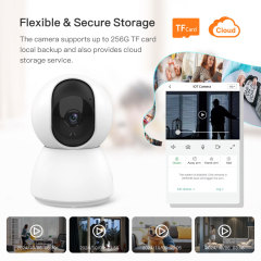 Tuya Smart 4MP WiFi Camera - IOT Alarm Integration, Motion Detection, Two - way Audio