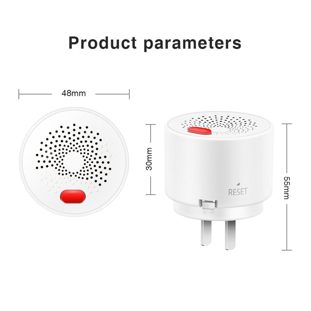 Tuya Smart WiFi Gas Sensor: Real - time Leak Detection, App Alerts, Works with Tuya Ecosystem