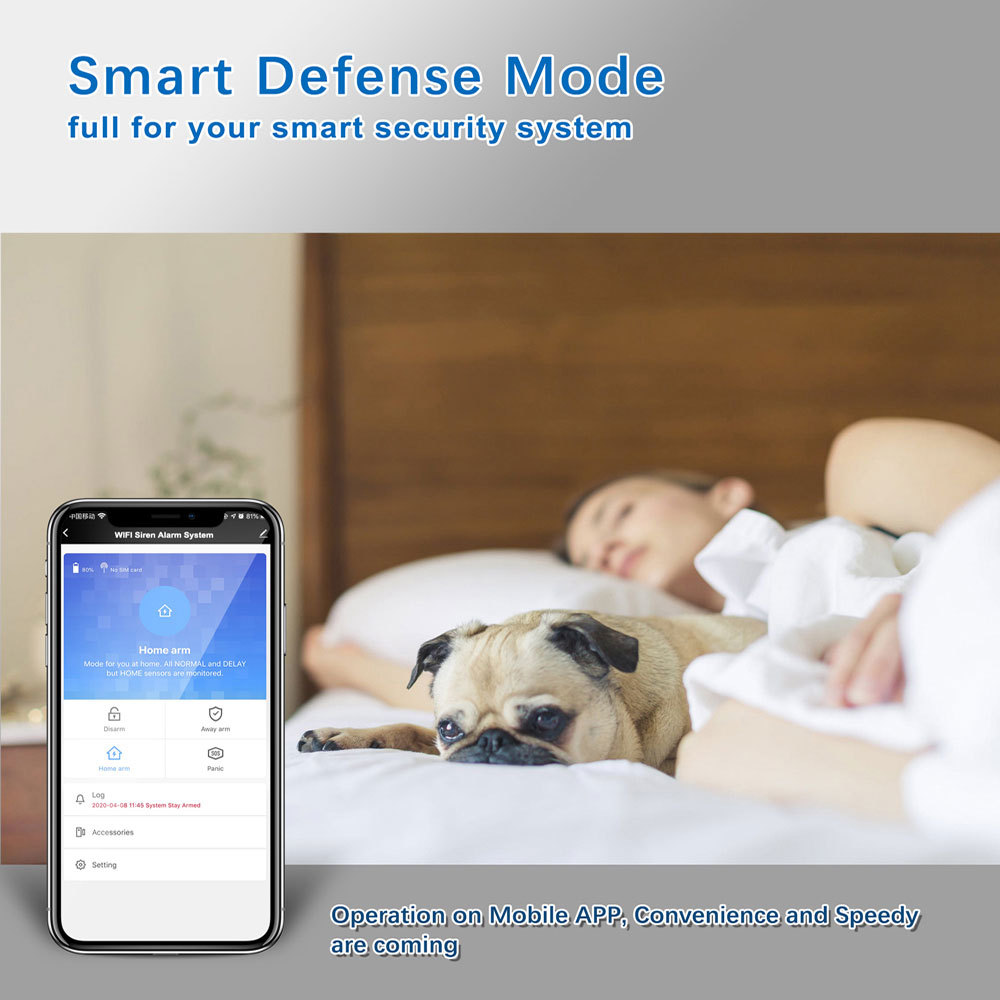 Tuya Smart WiFi Siren Alarm: 110dB Sound & Light Alert, App/Voice Control
