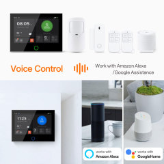 Tuya Smart WiFi & 4G GSM Home Security Alarm System Kit