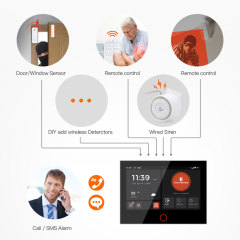 Tuya Smart WiFi & 4G GSM Home Security Alarm System Kit