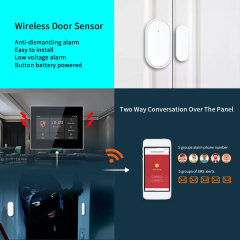Tuya Smart WiFi & GSM Home Security Alarm System - Complete Protection Kit with Remote Control