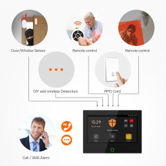 Tuya Smart WiFi & 4G GSM Home Security Alarm System Kit with Remote Control