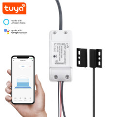 Tuya Smart WiFi Automatic Garage Door Opener - Remote Control via App, Voice Control Compatible