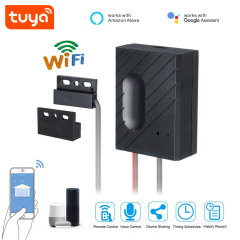 Tuya Smart WiFi Garage Door Opener - Remote Control via App, Voice Control with Alexa/Google