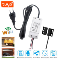 Tuya Smart WiFi Automatic Garage Door Opener - Remote Control via App, Voice Control Compatible