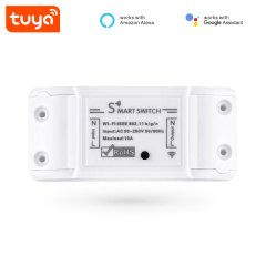 Tuya Smart WiFi Smart Switch - 1CH, App/Voice Control, Alexa/Google Home Compatible, Easy DIY Installation