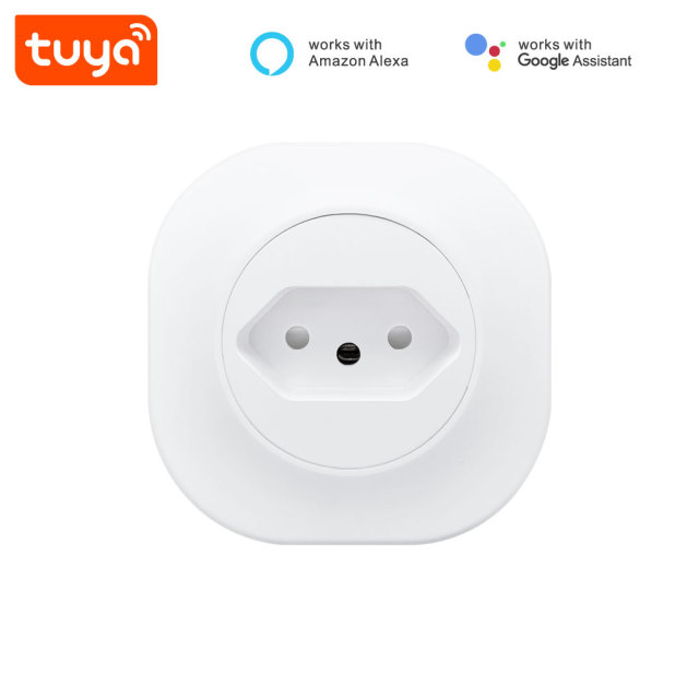 Tuya Smart WiFi Smart Socket - Worldwide Plug Standards, App/Voice Control, Timer Function (No Metering)