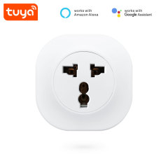 Tuya Smart WiFi Smart Socket - Worldwide Plug Standards, App/Voice Control, Timer Function (No Metering)