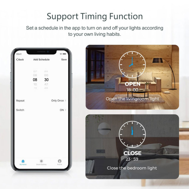 Tuya Smart WiFi 1CH Relay Module - RF433, Voice Control, App-Enabled Smart Relay for Home Automation