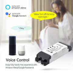 Tuya Smart WiFi 2CH Switch with RF433 – Voice Control, App-Enabled for Home Appliance Automation